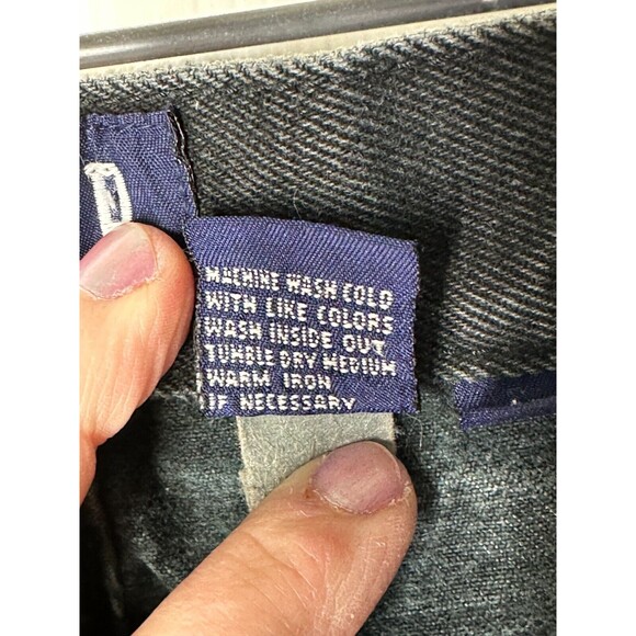 Gap Jeans Women's 6 Long Black Slim Fit Mid-Rise Tapered Leg 100% Cotton - Picture 5 of 8